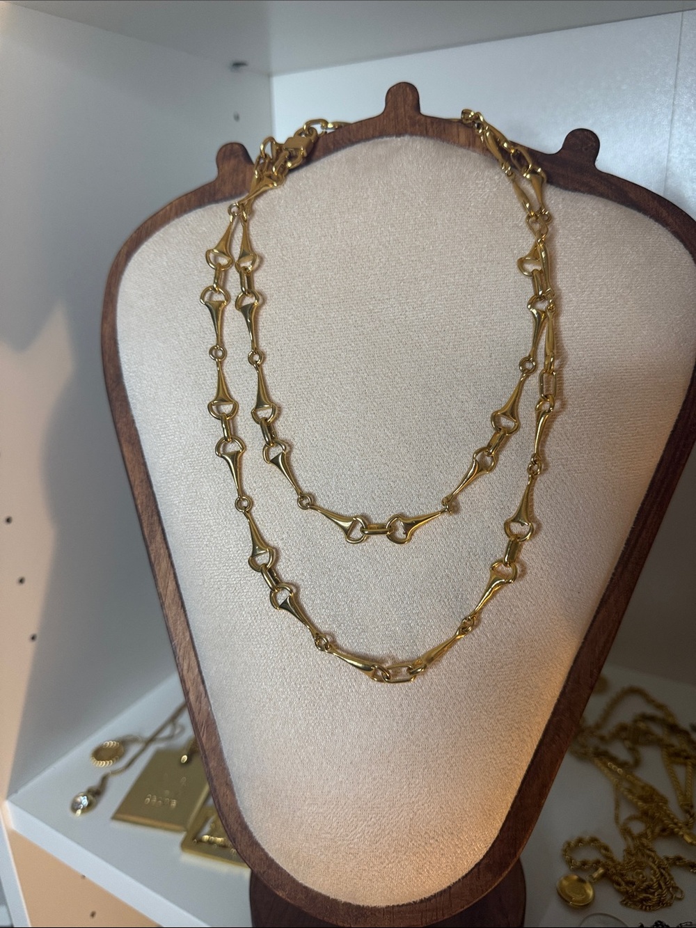 Celine Horsebit Necklace